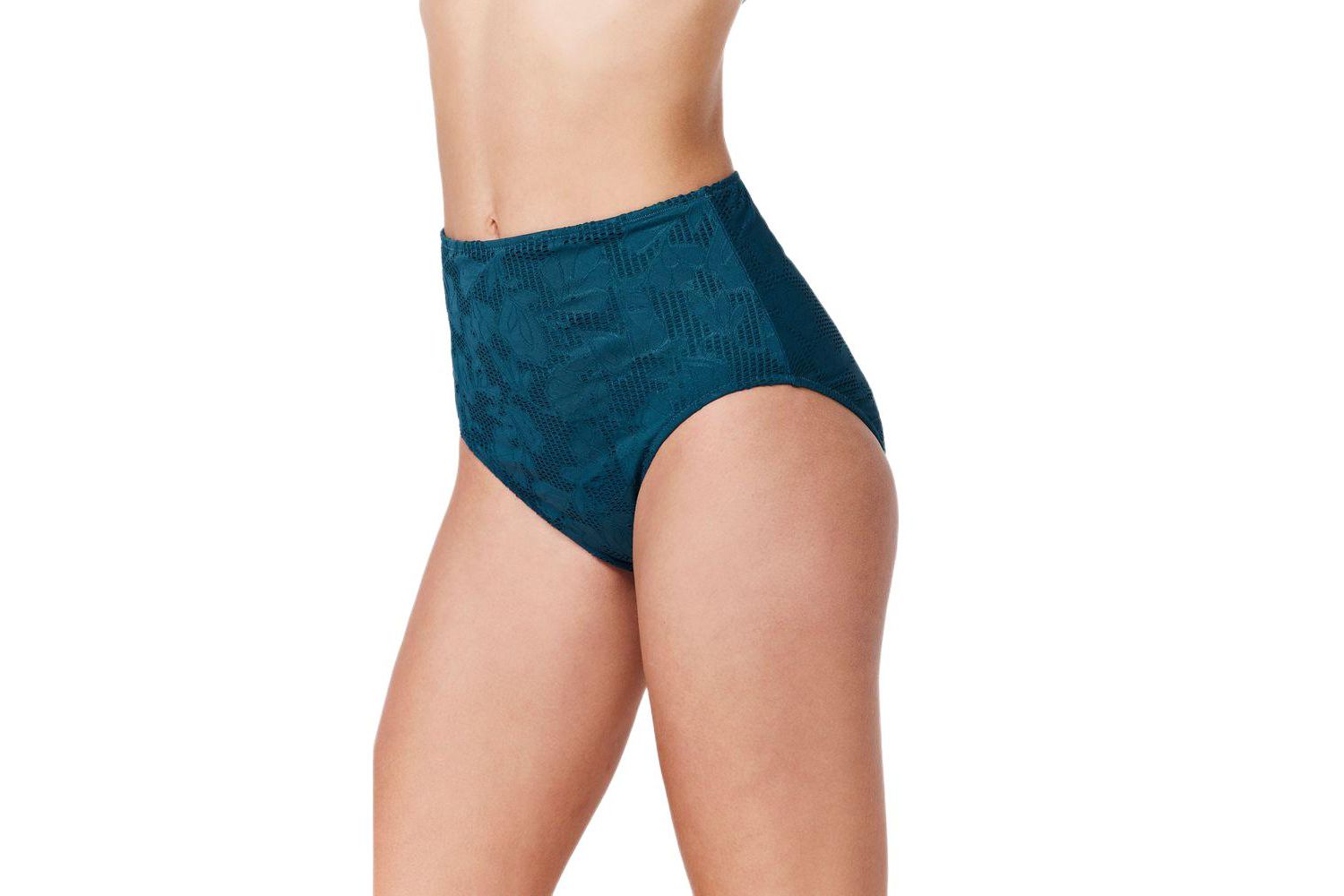 Women's Jolene Textured High Waist Swim Bottom