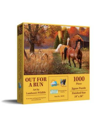 Out for a Run 1000 piece Jigsaw Puzzle for Adults