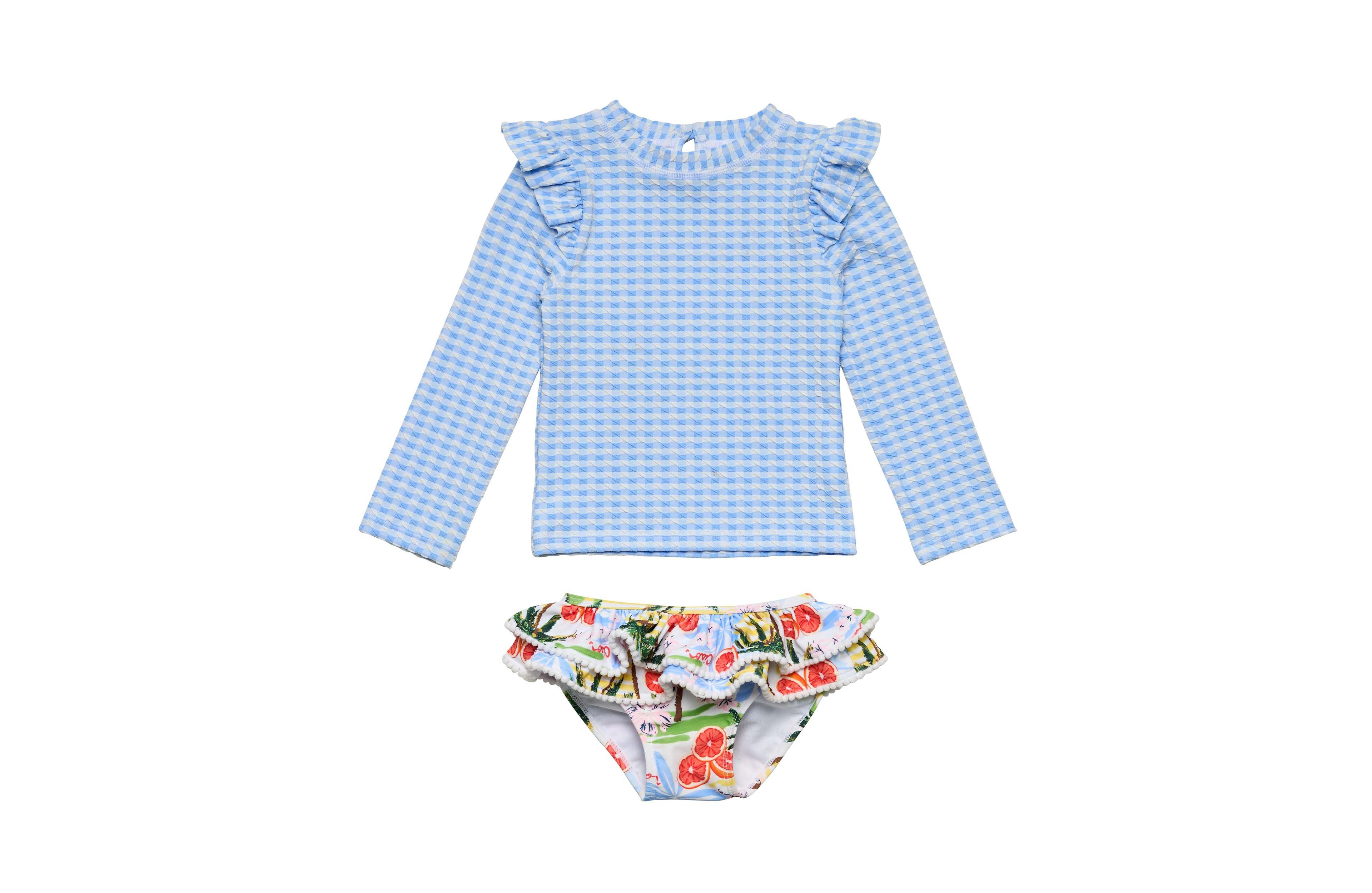 Snapper Rock Little Girls Ciao Paradiso Ruffle Set