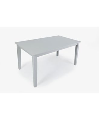 Simplicity Solid Wood Classic 60" Rectangle Dining Table