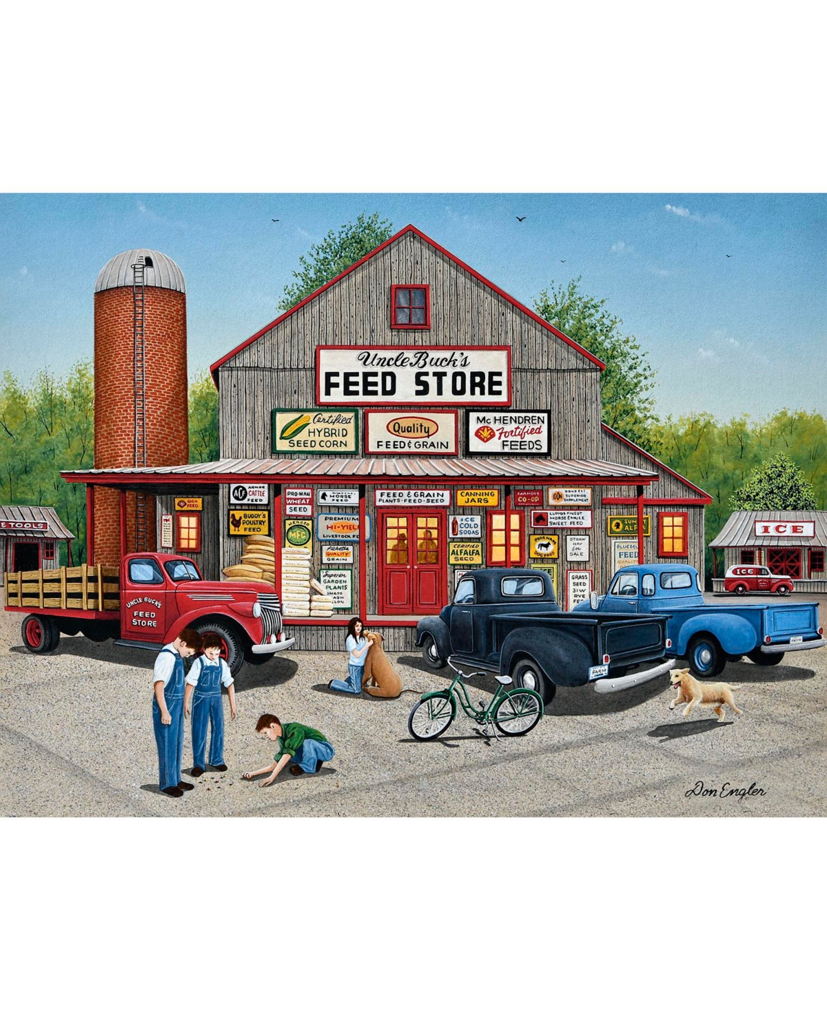 SunsOut Uncle Buck's 500 piece Jigsaw Puzzle for Adults