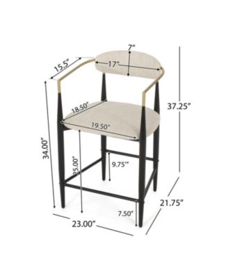 Streamdale COUNTER STOOL (SET OF 2)- 72828.00MP2