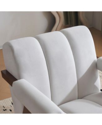 Mid-Century Tufted Accent Chair