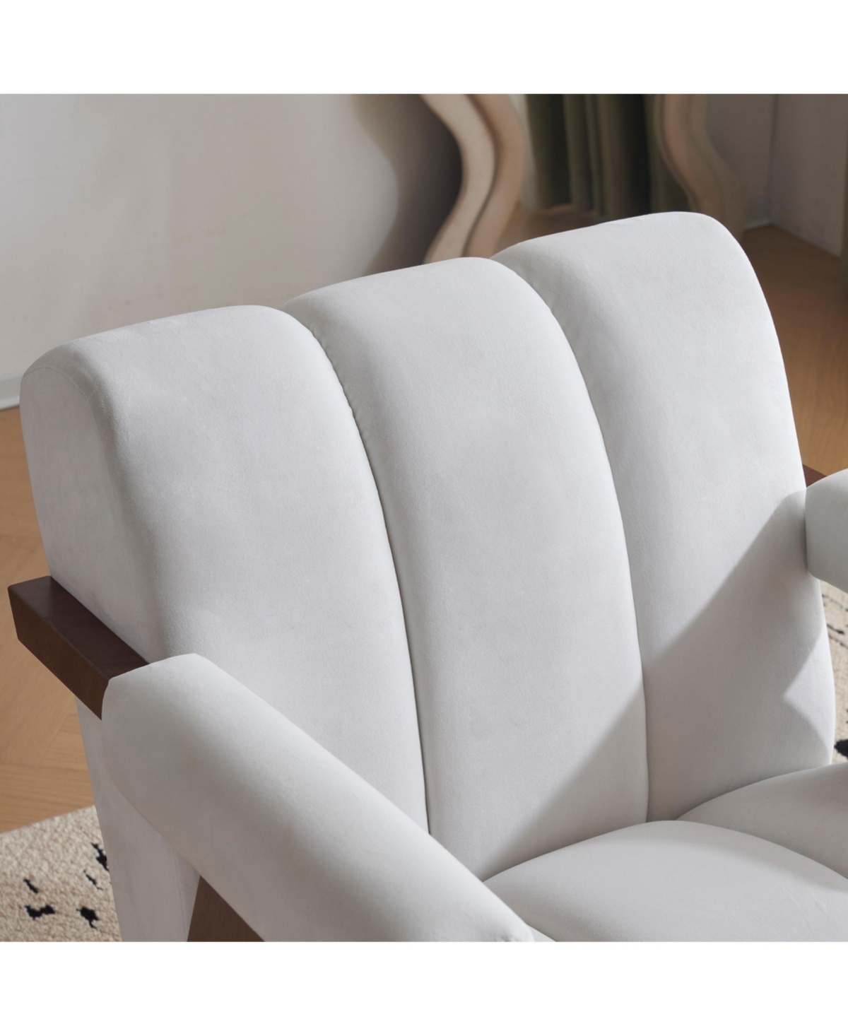 Streamdale Furniture Mid-Century Tufted Accent Chair