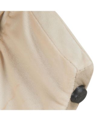 Streamdale Velvet Lounge Chair, 2-in-1 Pet Friendly Accent Chair