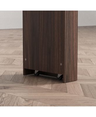  Rotating Bar Cabinet with Ample Storage