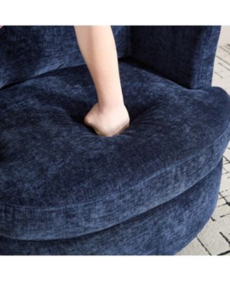 360 Swivel Chenille Chair- Comfortable, Breathable, & Easy Assembly