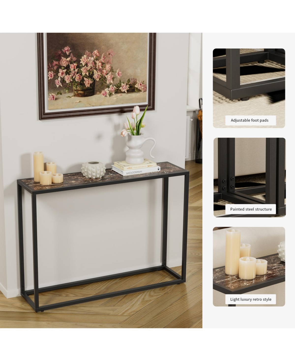 Streamdale Furniture Narrow Console Table
