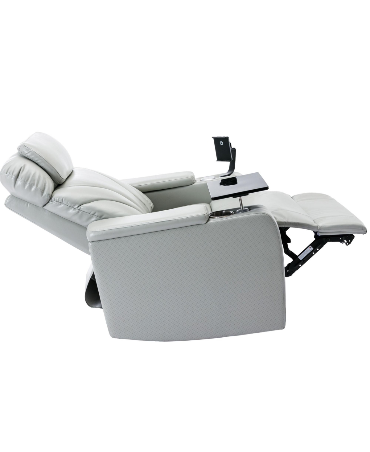 Streamdale Furniture Power Recliner with Usb Charger, Storage, Cup Holder, Bluetooth