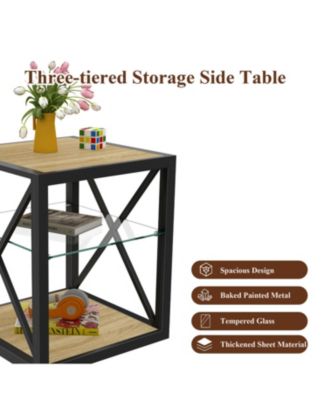 Modern End Table Set of 2