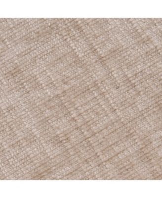 Streamdale Linen Upholstered Armless Dining Chair with Casters,BEIGE