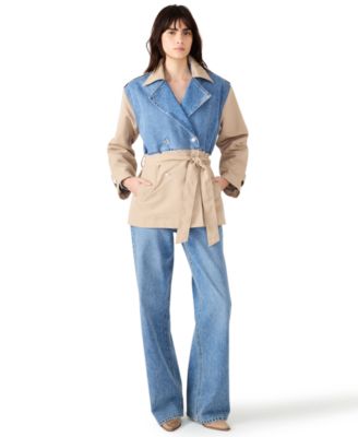 Women's Cropped Trench Coat
