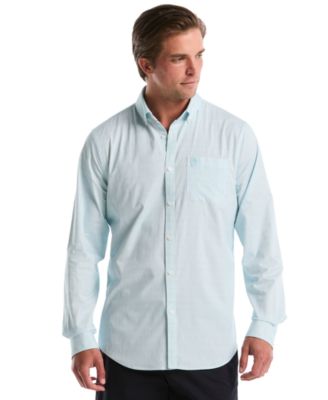 Men's Croquet Print Collared Shirt