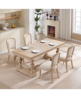 Streamdale French Country Upholstered Dining Chairs, Set of 2