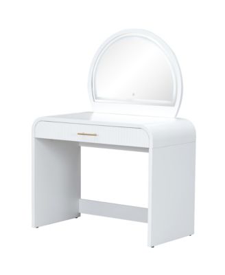 Streamdale 39" Lighted Mirror Vanity Table with Drawer