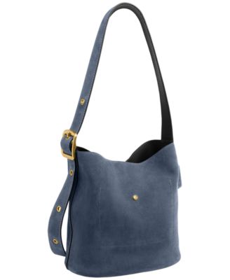 Bleecker Mini Suede Bucket Bag