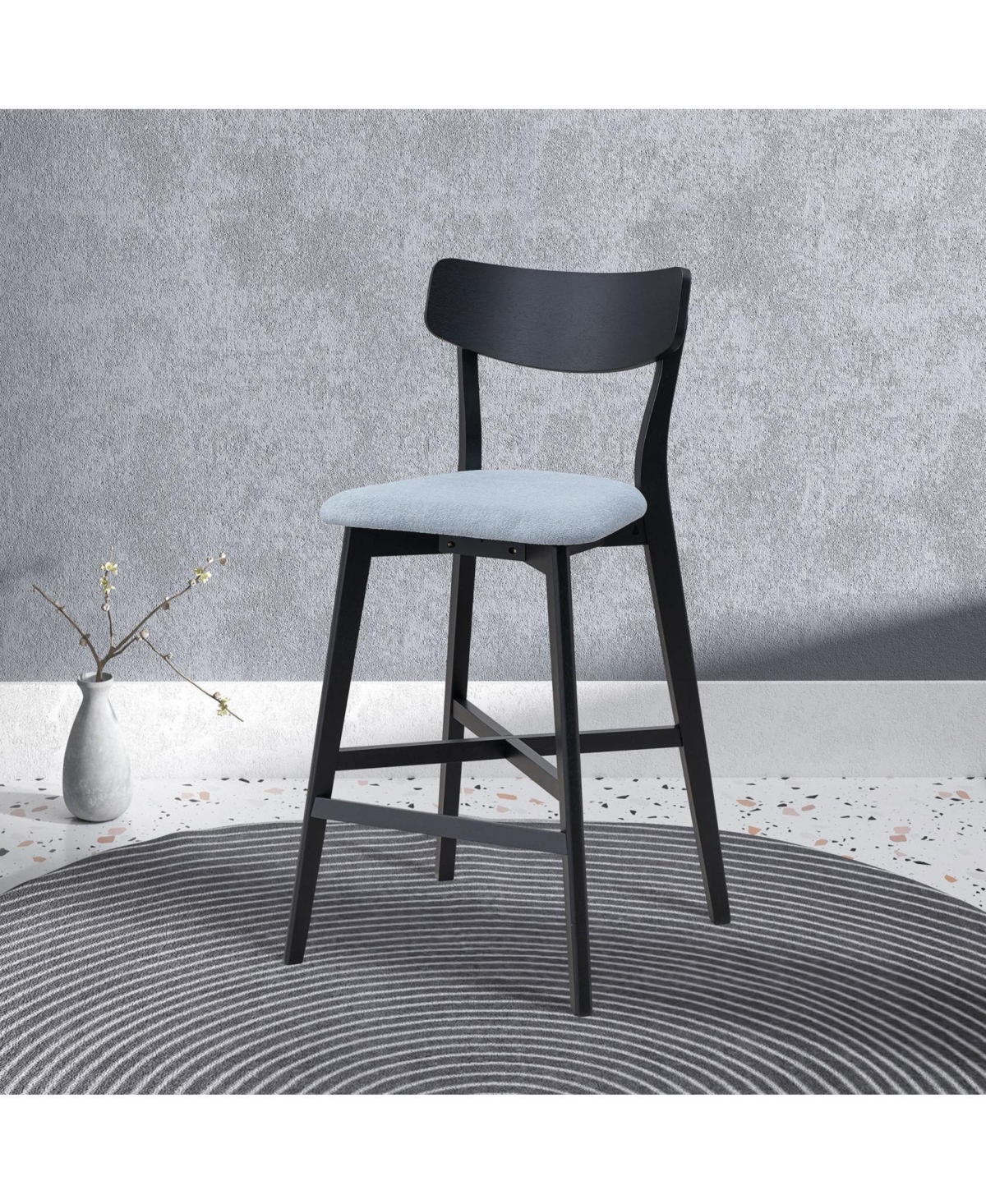 Streamdale Furniture Streamdale Modern Upholstered Bar Chairs