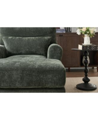 Streamdale Green Chaise Lounge Indoor Sofa Recliner