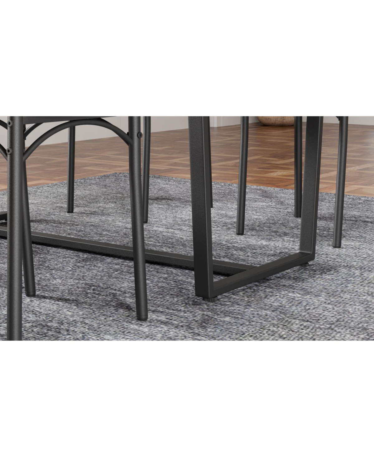 Streamdale Furniture 6-Piece Dining Set- Kitchen Table for Small Spaces