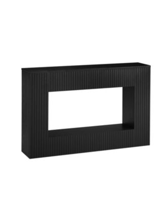 55" Modern Slatted Console/Entryway Table