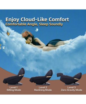 SL Track Zero Gravity Massage Chair with Bluetooth