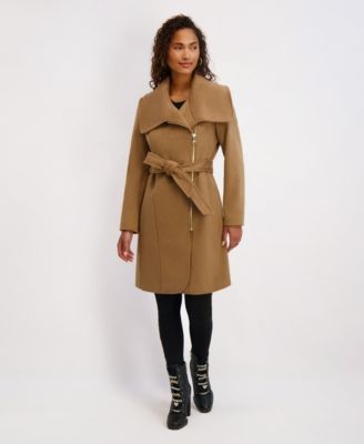 Women's Asymmetrical Wrap Coat