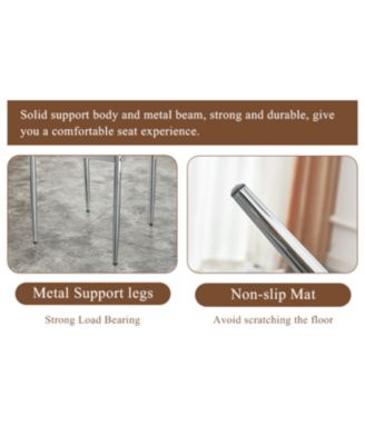 Diamond Quilted Dining Chairs (Set of 4)