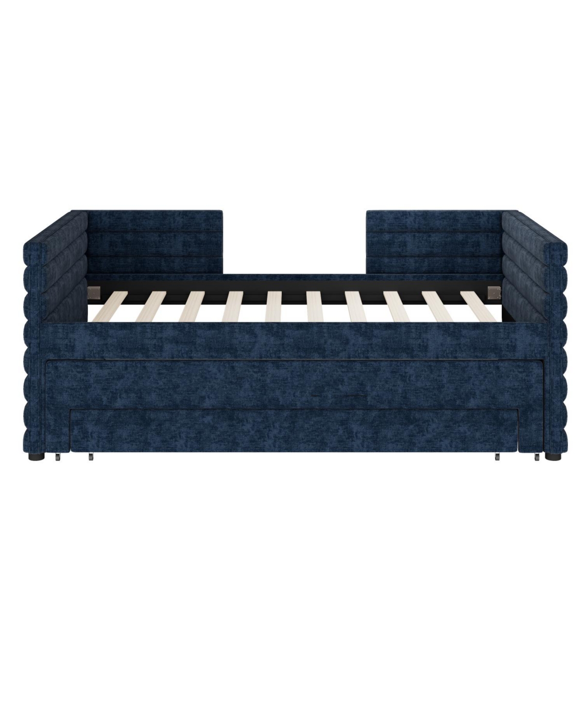 Streamdale Furniture Streamdale Twin Upholstered Daybed with Trundle & 3 Drawers