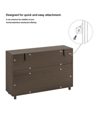 55" Buffet Sideboard Cabinet- Hand Carved, 2 Drawers, 3 Doors, Adjustable Shelves