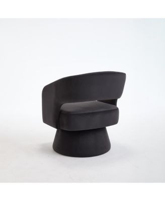  Velvet Swivel Accent Chair