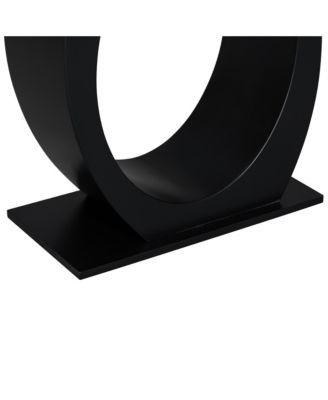 Mira Modern Console Table with Egg Base, Enhanced Stability and Design