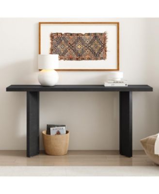 Geometric Leg Console Table