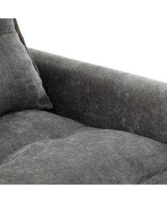 Swivel Barrel Accent Chair - Mid Century Modern