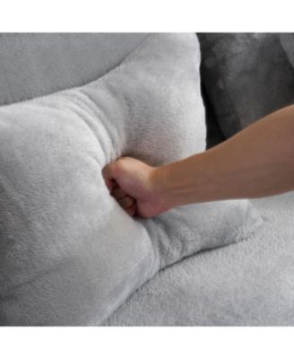 Queen Floor Sofa Bed with 4 Pillows