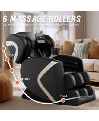  Massage Chair Recliner with Zero Gravity with Full Body Air Pressure