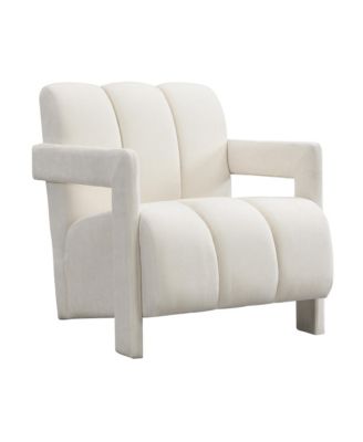 Modern Armchair Set of 2, L-Arms, Polyester
