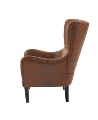 HI-BACK Studded Chair, Arm Chair, Living-room, Study and Bedroom ,Set of 2