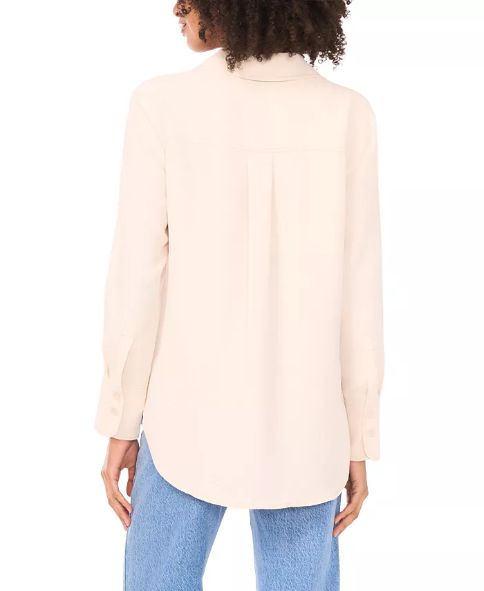 Women's Collared Neck Blouse - thumbnail 9