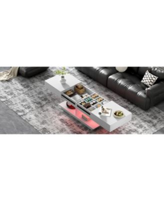  Extendable Coffee Table w/ Hidden Storage