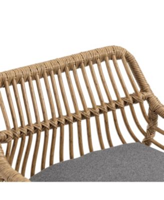 Swivel Bar Stools Set of 2 - Adjustable Gray