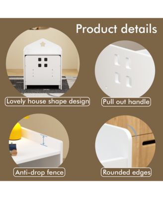 Kids Montessori Table & Chair Set, Adjustable Height