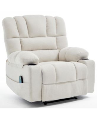Living Space Reclining Chair Recliner Sofa with Heating and Vibration