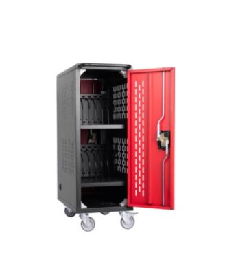 16 Bay Mobile Charging Cart for Chromebook/Tablet/Laptop.