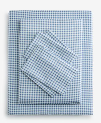 Printed Cotton Sateen 3-Pc. Sheet Set, Twin XL, Exclusively for Macy's 