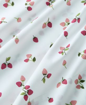 Printed Cotton Sateen 3-Pc. Sheet Set, Twin, Exclusively for Macy's 