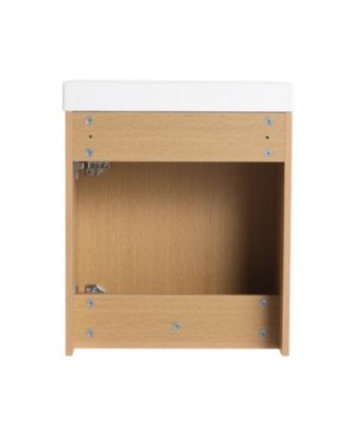 18.5" Wall-Mount Vanity, Resin Sink, Soft Close