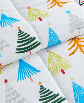 All-Season Printed Down Alternative Comforter Set