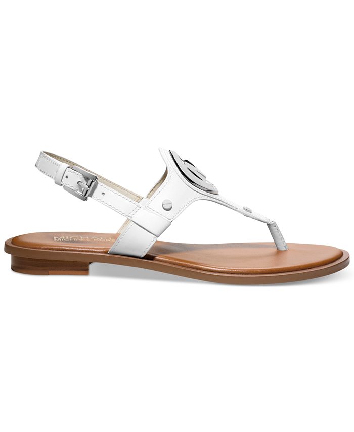 Michael Kors Aubrey Charm Thong Sandals - Macy's