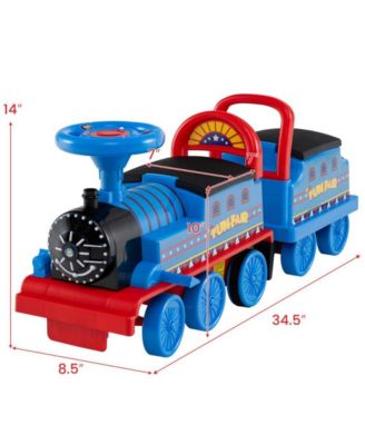 Kids Electric Ride On Train with Detachable Carriage and Interactive Sounds