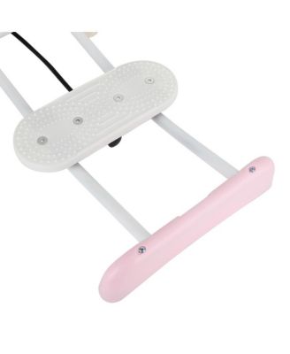 Ski-Motion Leg & Glute Trainer, Adjustable Home Exercise Equipment with Foldable Design and Non-Slip Grips